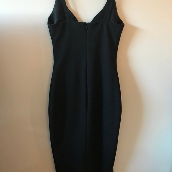 Black Cocktail Dress With Slip - Picture 3 of 7